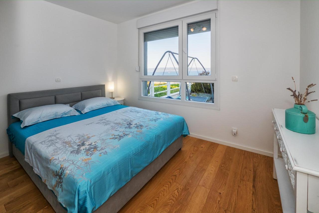 Sea View With Garden Apartment Joshua Split Kültér fotó